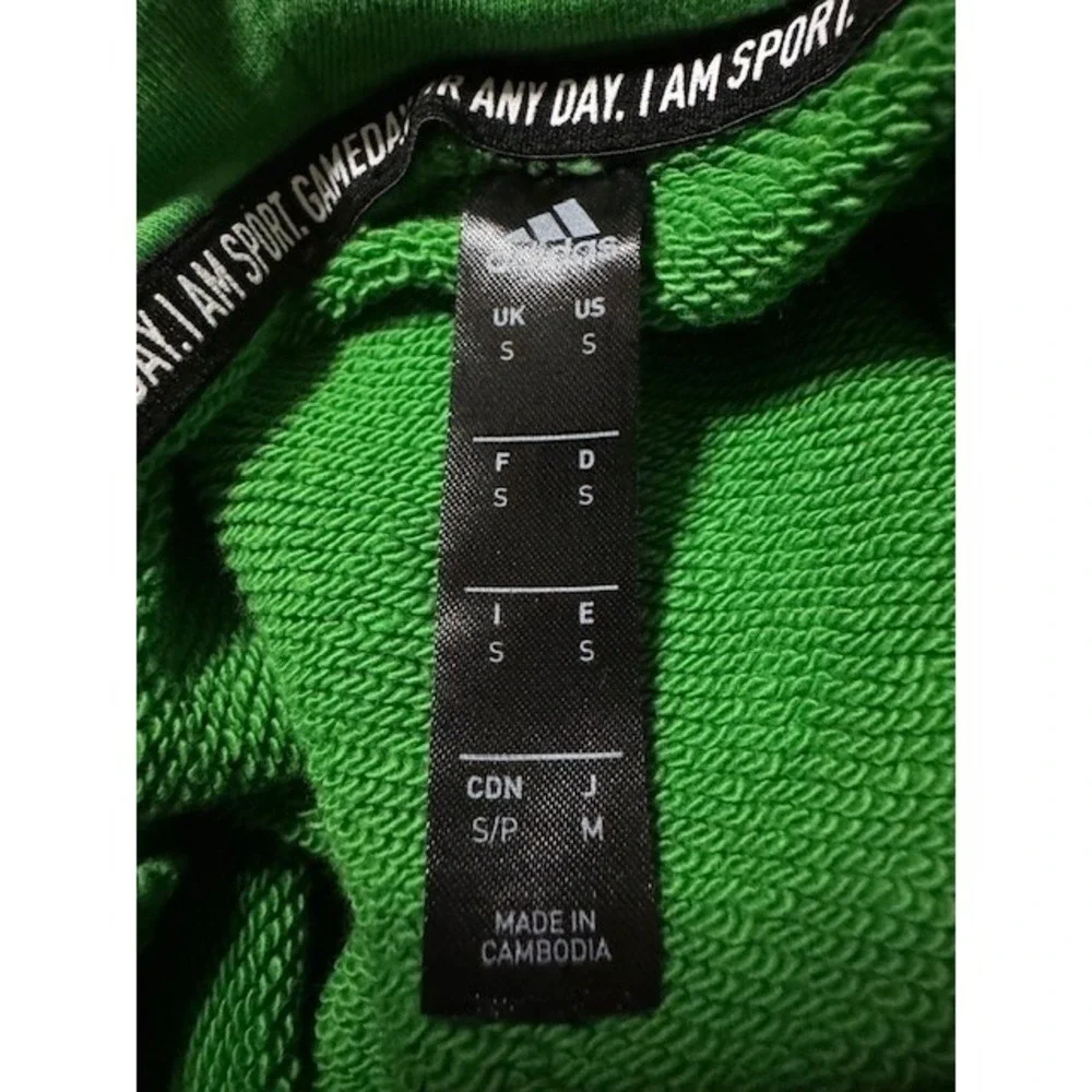 Adidas Men's S Geometric‎ Graphic Print Pullover Hoodie Sweatshirt